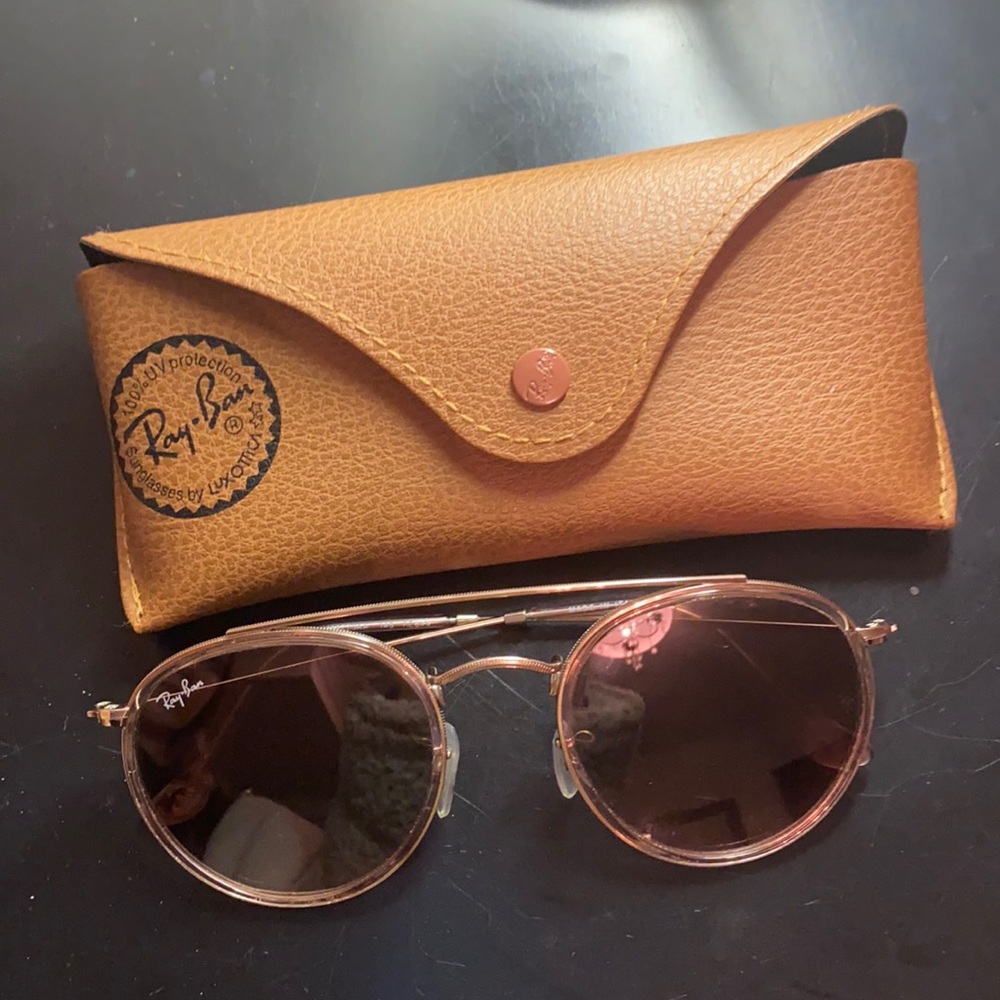 Authentic Ray Bans with case